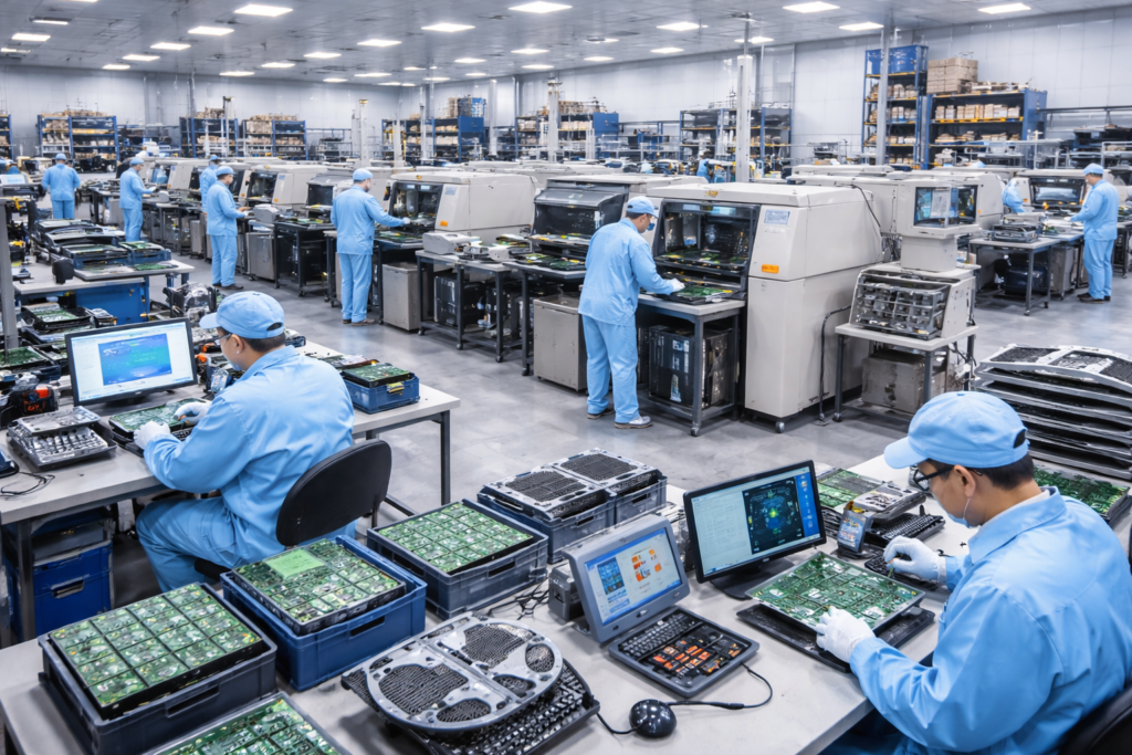 Electronics and electrical manufacturing facility