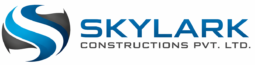 Logo of Skylark Constructions Pvt. Ltd. featuring a stylized S in blue and charcoal gray