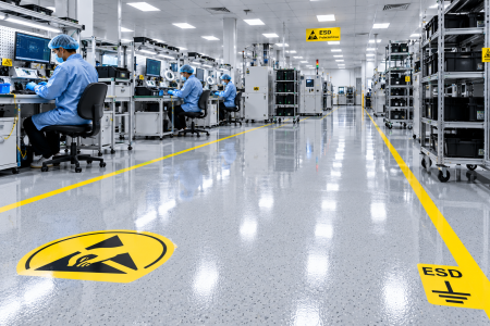 ESD / Anti-Static Industrial Flooring – Skylark Industrial